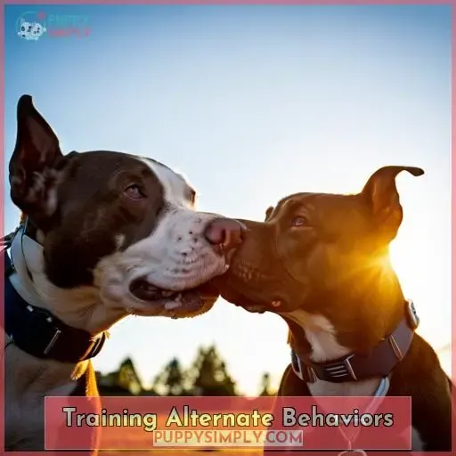 Training Alternate Behaviors