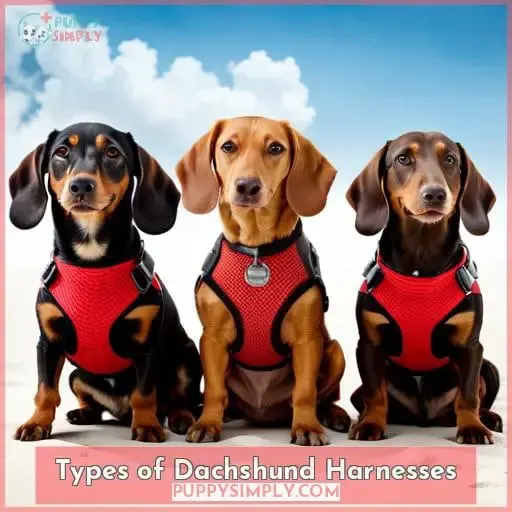 Types of Dachshund Harnesses