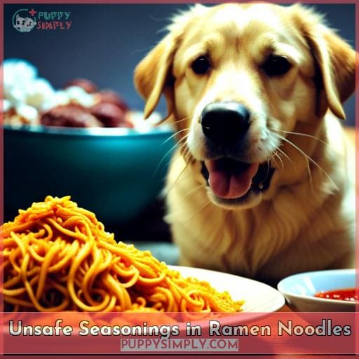 Unsafe Seasonings in Ramen Noodles