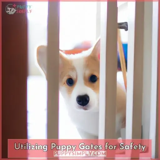 Utilizing Puppy Gates for Safety