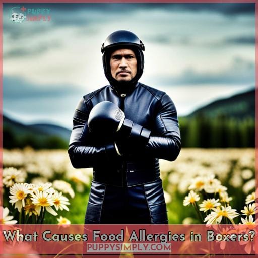 What Causes Food Allergies in Boxers