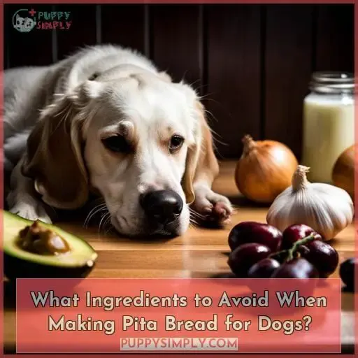 What Ingredients to Avoid When Making Pita Bread for Dogs