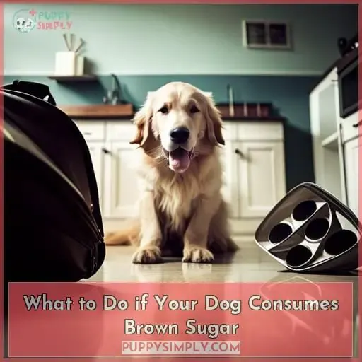 What to Do if Your Dog Consumes Brown Sugar
