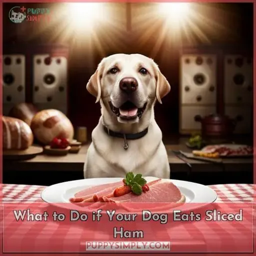 What to Do if Your Dog Eats Sliced Ham