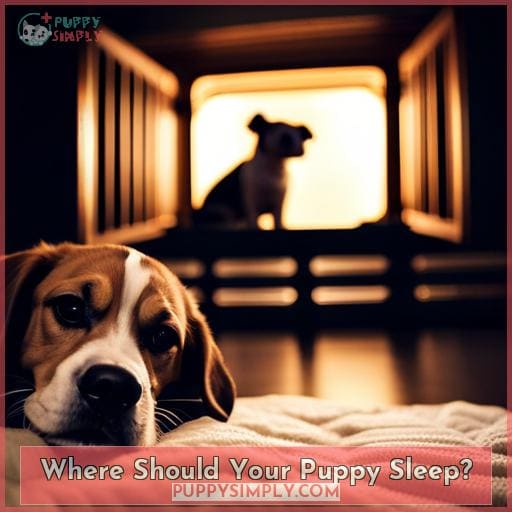 Where Should Your Puppy Sleep