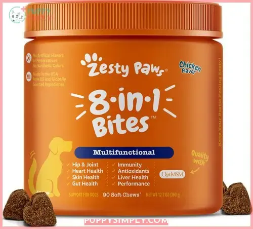 Zesty Paws Multivitamin 8-in-1 Bites