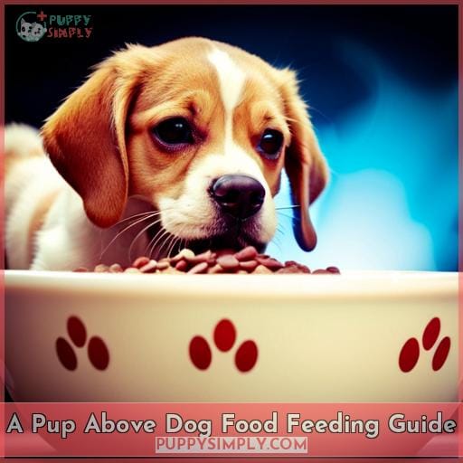 A Pup Above Dog Food Feeding Guide