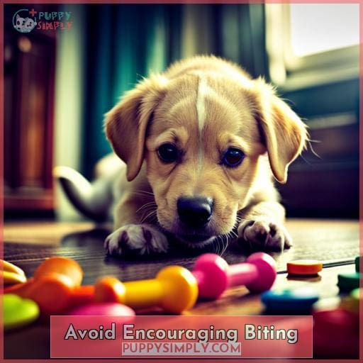 Avoid Encouraging Biting