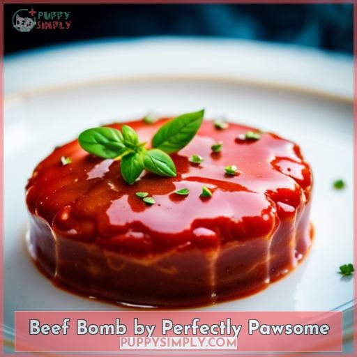 Beef Bomb by Perfectly Pawsome
