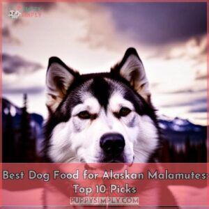 best dog food for alaskan malamutes