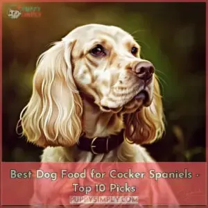 best dog food for cocker spaniels