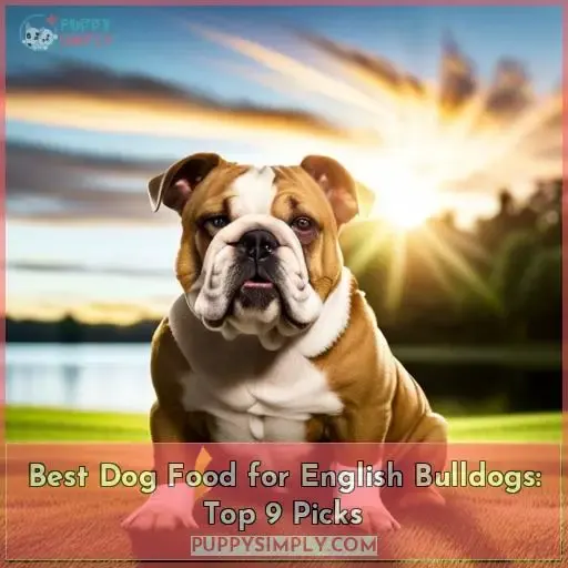 best dog food for english bulldogs