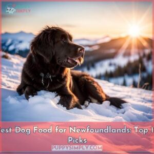best dog food for newfoundlands