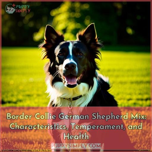 The Shollie: Exploring the Captivating German Shepherd Border Collie Mix