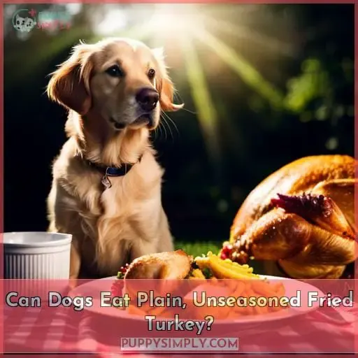 Can Dogs Eat Plain, Unseasoned Fried Turkey
