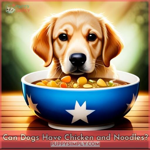 Can Dogs Have Chicken and Noodles