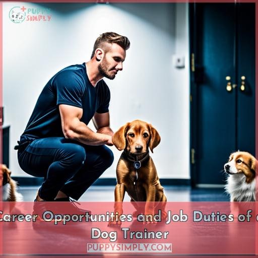 Career Opportunities and Job Duties of a Dog Trainer