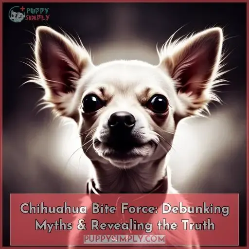 chihuahua bite force psi