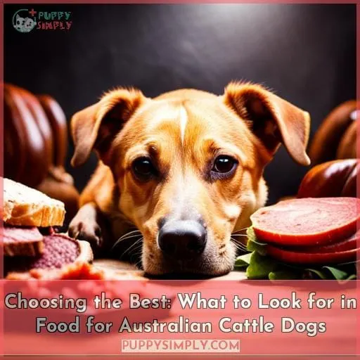 Choosing the Best: What to Look for in Food for Australian Cattle Dogs