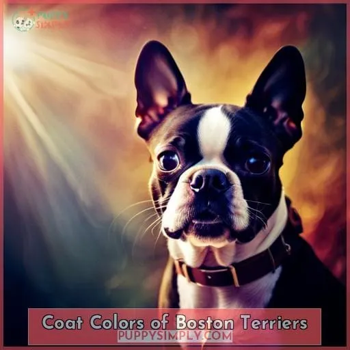 Coat Colors of Boston Terriers