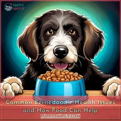 Common Bernedoodle Health Issues and How Food Can Help