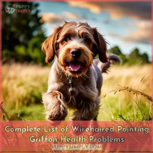 Complete List of Wirehaired Pointing Griffon Health Problems