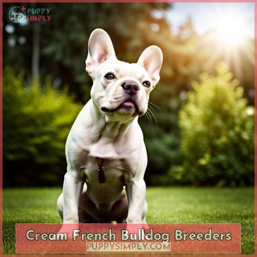 Cream French Bulldog Breeders