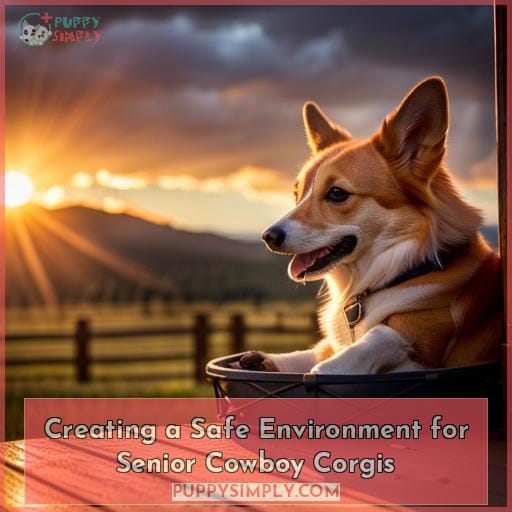 Creating a Safe Environment for Senior Cowboy Corgis