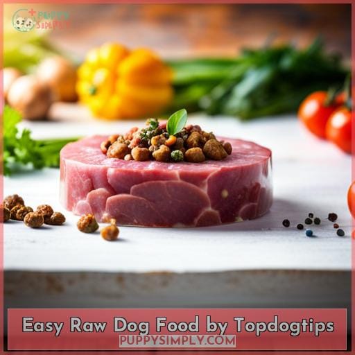 Easy Raw Dog Food by Topdogtips