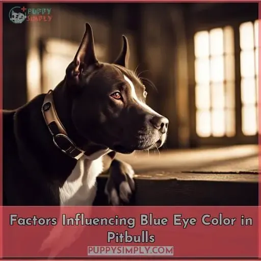 Factors Influencing Blue Eye Color in Pitbulls