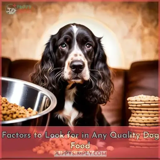 Factors to Look for in Any Quality Dog Food