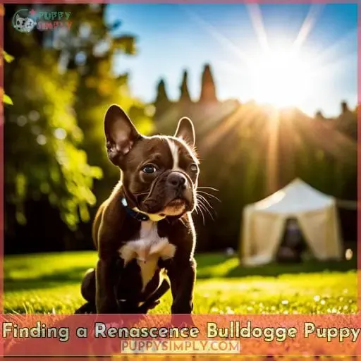 Finding a Renascence Bulldogge Puppy