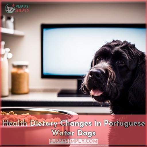 Health Dietary Changes in Portuguese Water Dogs