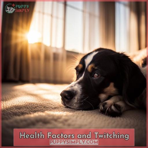 Health Factors and Twitching