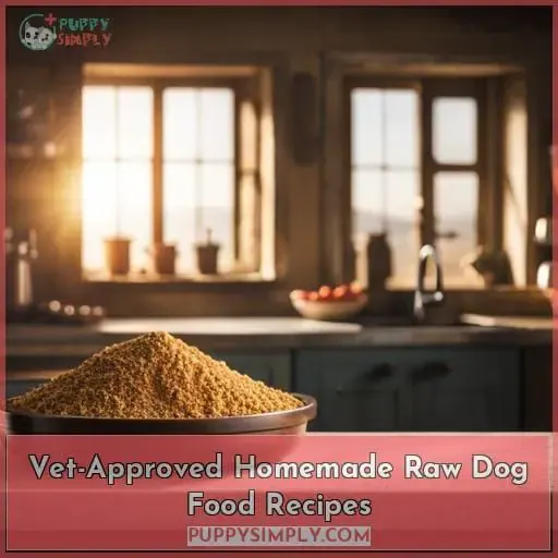 homemade raw dog food recipes vet approved