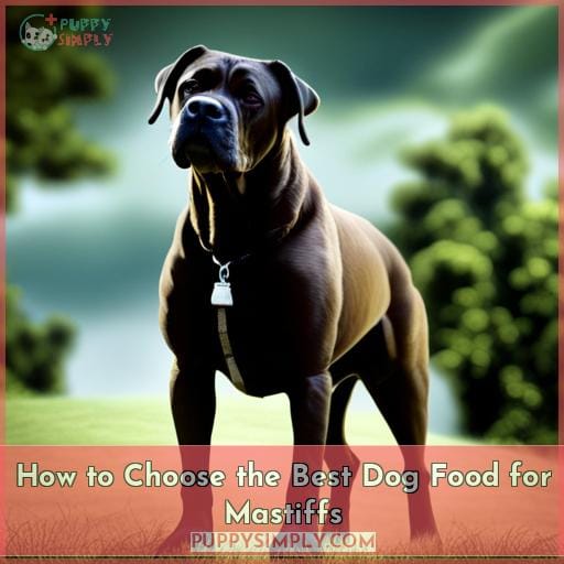 How to Choose the Best Dog Food for Mastiffs