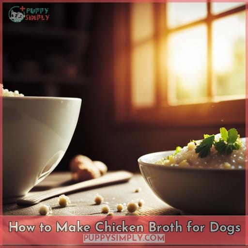 How to Make Chicken Broth for Dogs