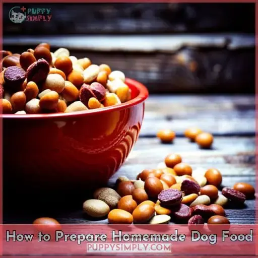 How to Prepare Homemade Dog Food