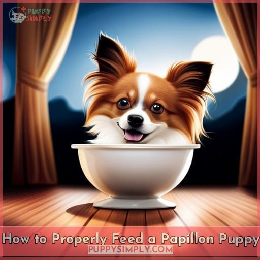 How to Properly Feed a Papillon Puppy