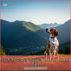 how to teach dog yoga