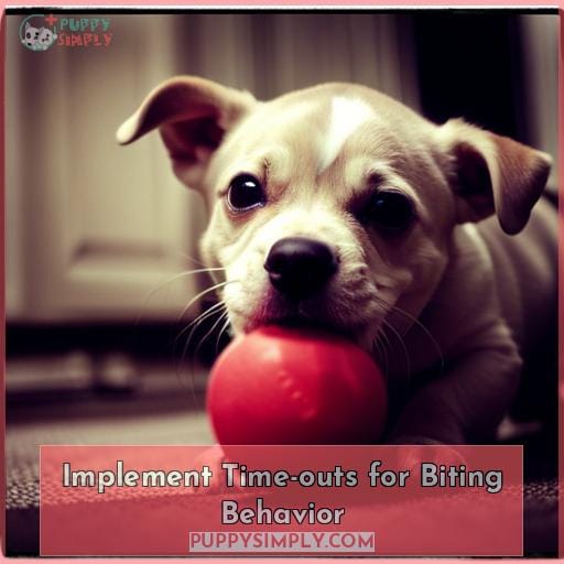 Implement Time-outs for Biting Behavior