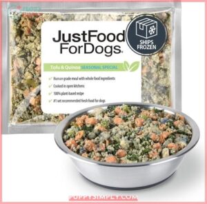 JustFoodForDogs Tofu & Quinoa Frozen 677902