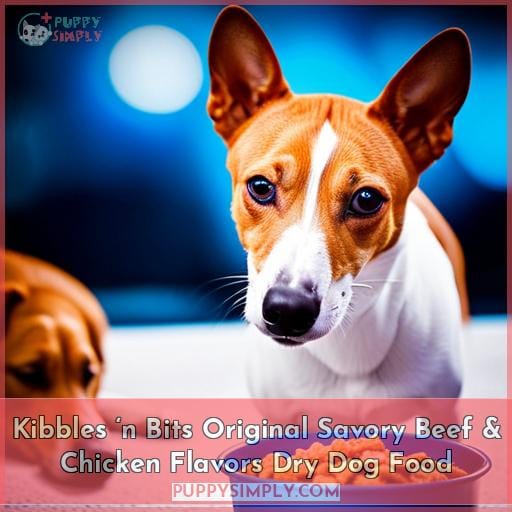Kibbles ‘n Bits Original Savory Beef & Chicken Flavors Dry Dog Food