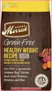 Merrick Grain-Free Healthy Weight Recipe