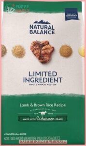 Natural Balance Limited Ingredient Lamb 248816