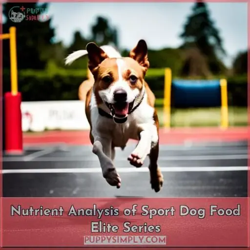 Nutrient Analysis of Sport Dog Food Elite Series