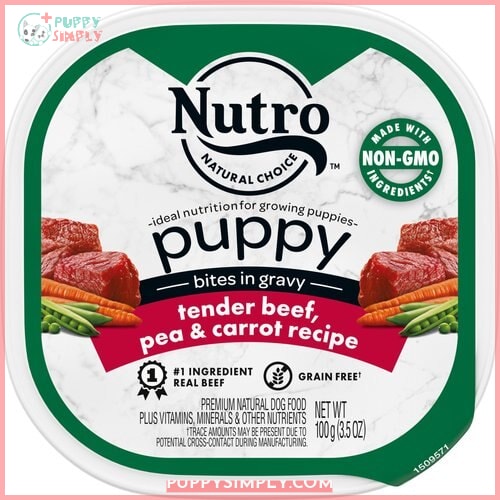 Nutro Puppy Tender Beef, Pea