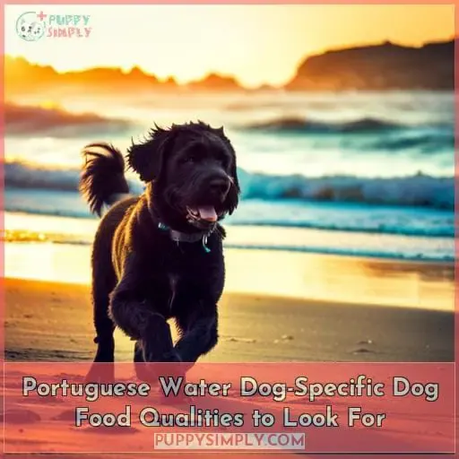Portuguese Water Dog-Specific Dog Food Qualities to Look For