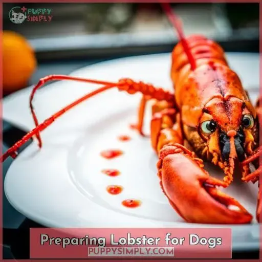 Preparing Lobster for Dogs