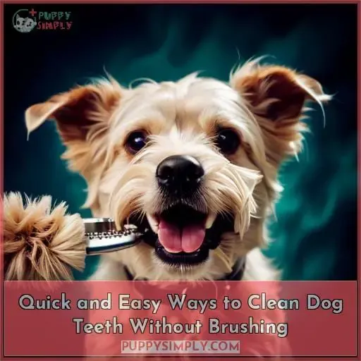 Quick and Easy Ways to Clean Dog Teeth Without Brushing